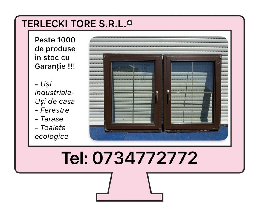 FEREASTRA LEMN TERMOPAN casa rustic traditional H 115 x L 83 Germania