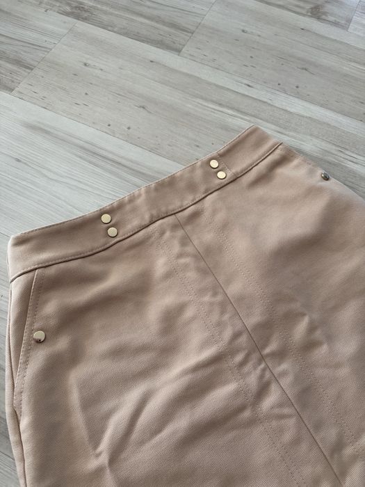 H&M къса бежова пола