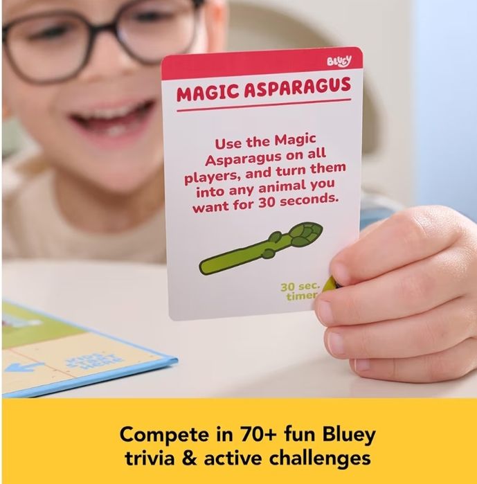 Bluey настолна игра Beat the Parents - нова,на английски