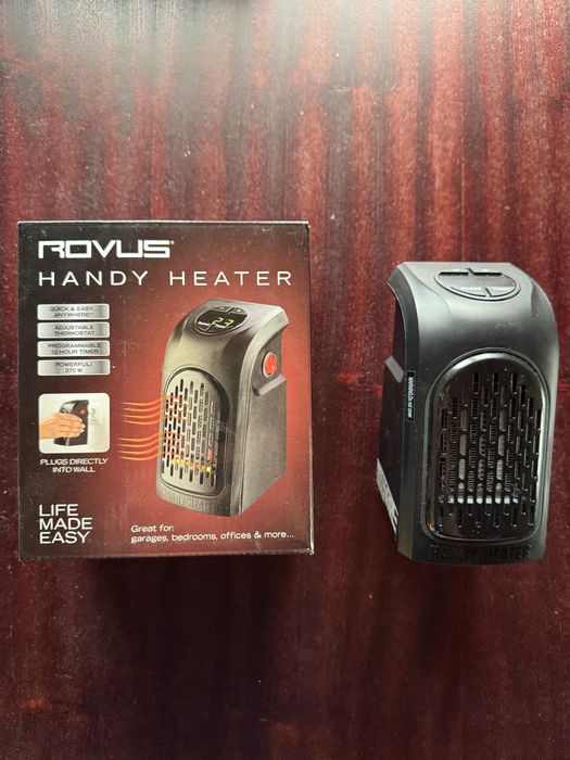 Мини вентилаторна печка-духалка за контакт