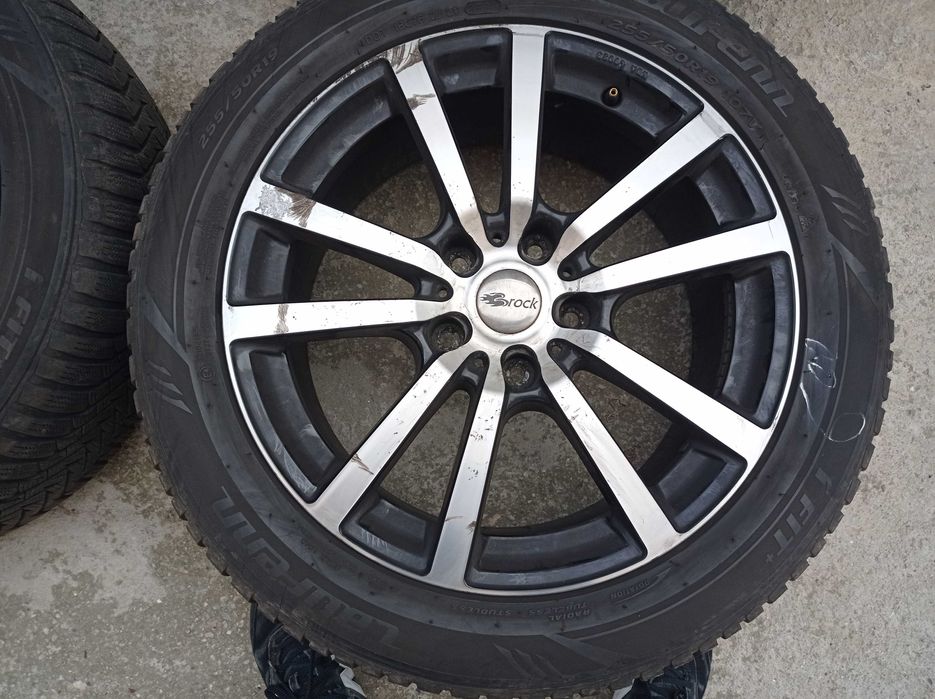 19 5x130 Brock Rc Touareg/Cayenne/Q7+Зимни гуми-Внос от Австрия