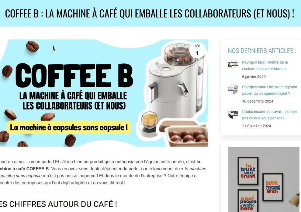 Aparat de cafea Coffee B Royal 19 BAR presiune lucru NOU