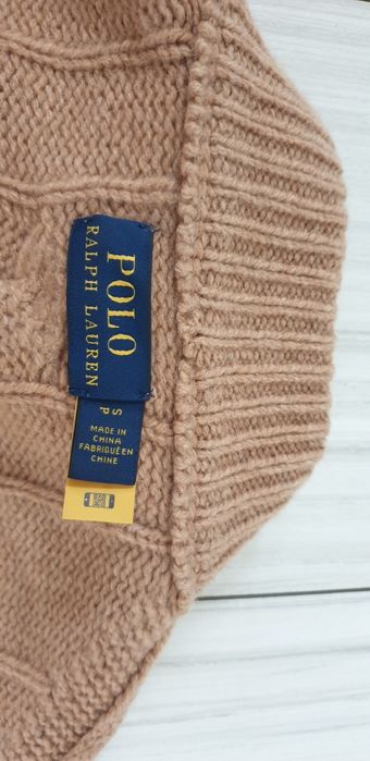 POLO Ralph Lauren Cable Wool / Cashmere  S НОВО ОРИГИНАЛ Дамски Пулове