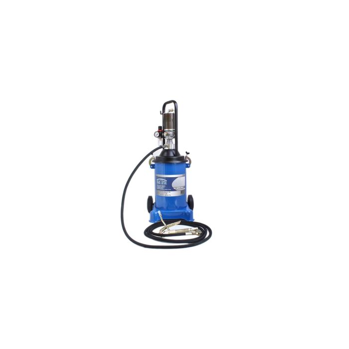 Pompa de gresat pneumatica, gresor pneumatic 13 litri, furtun 4m Asta