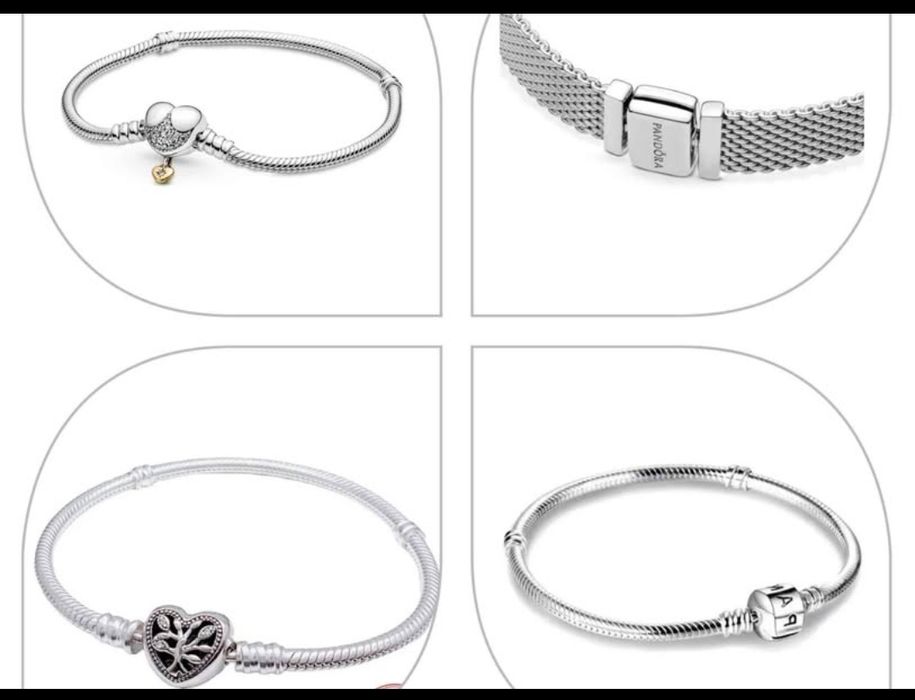 Сребърни гривни Pandora