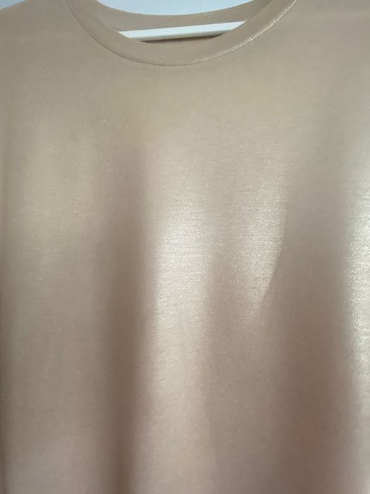 Tricou/Bluza bej sidefat, Mohito, marime S/36, nou fara eticheta.
