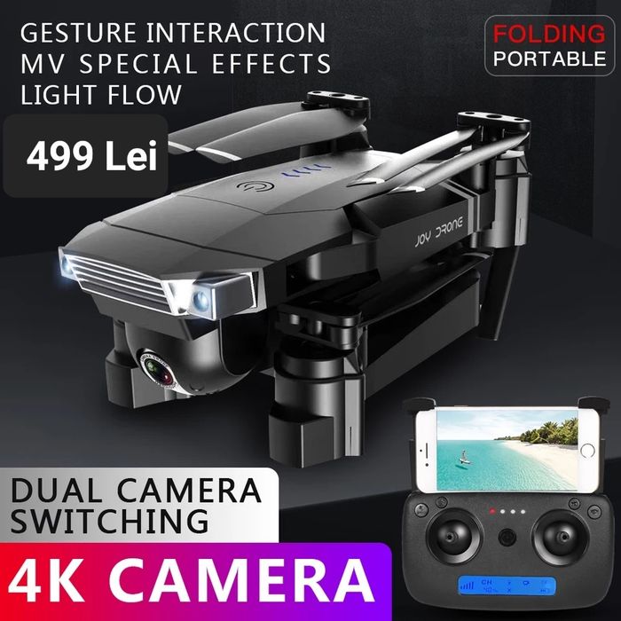 Va prezentam 7 modele de Drone 4K,Gps, 4000 metri ,30 min,,Gimbal, noi