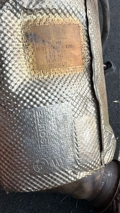 Dpf bmw f01 f02 f06 f07 f10 f11 f12 f13 f14 f15 f16 x5 x6 f20 f30