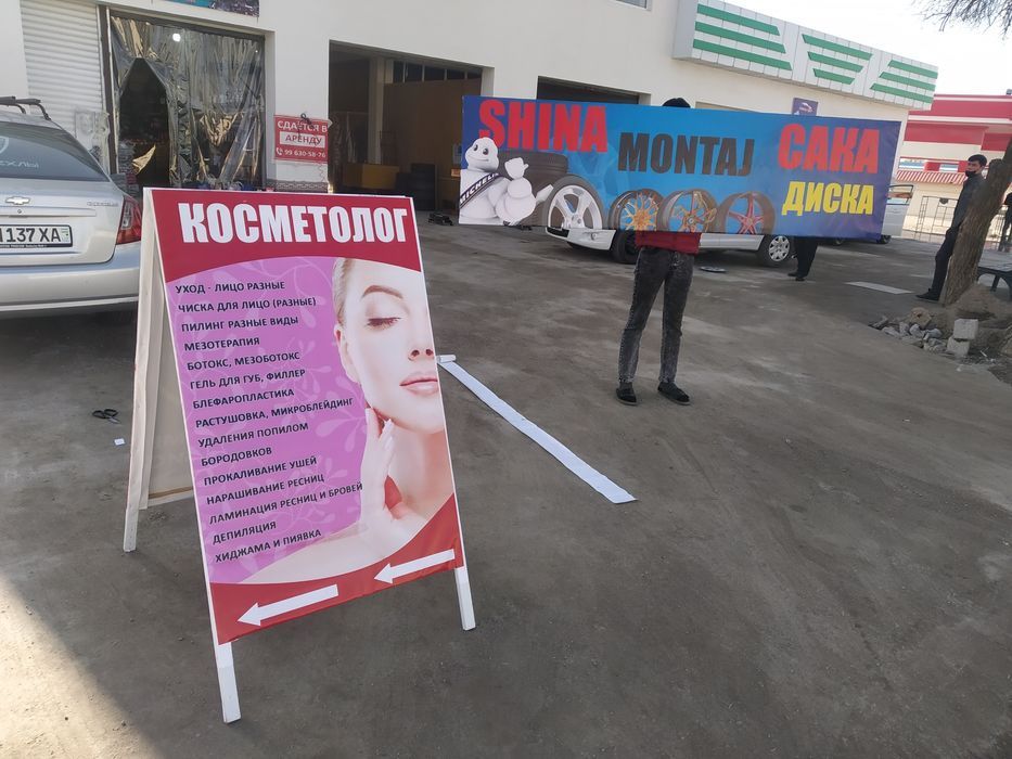 Tashqi reklama 3D xarflar