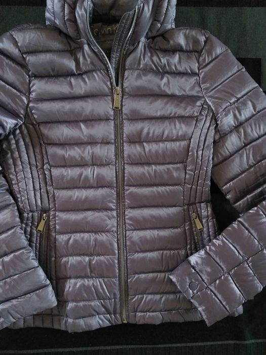 calvin klein - пухено дамско яке р-р XS