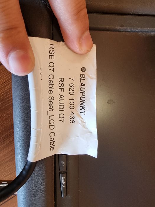 Audi Q7 multimedia entertainment center