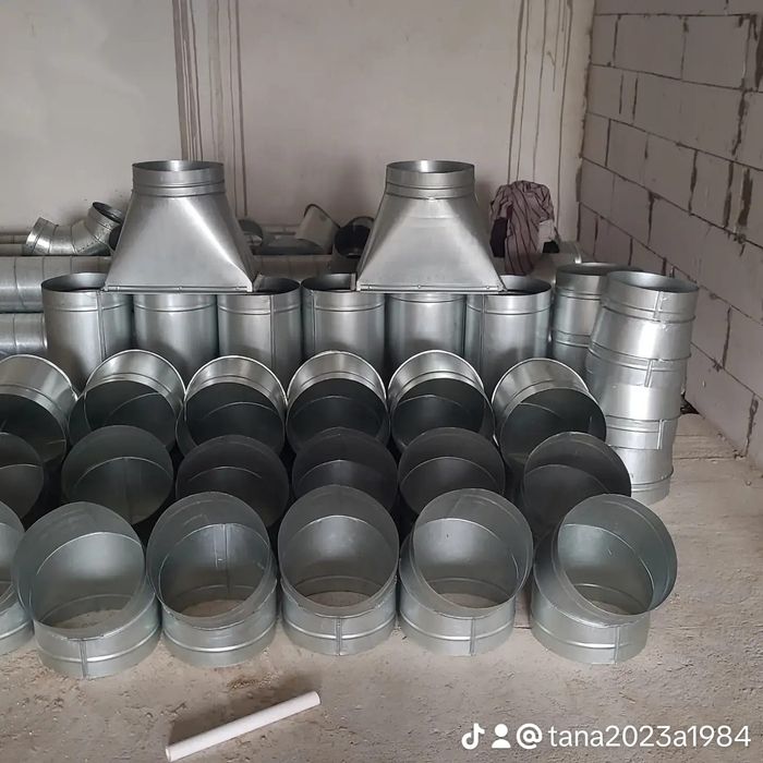 Жестянные работы любои формый