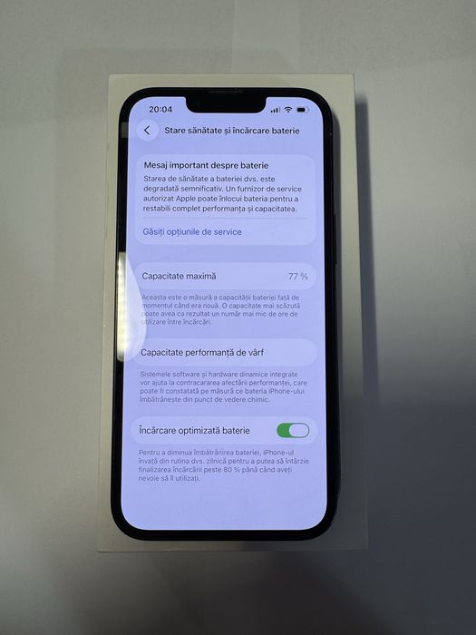 iPhone 14, 128GB, negru (Midnight)