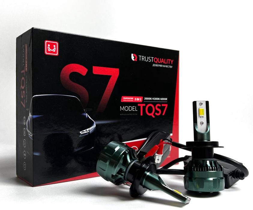 LED лампы TQ H4 теплый оттенок (под галлоген)