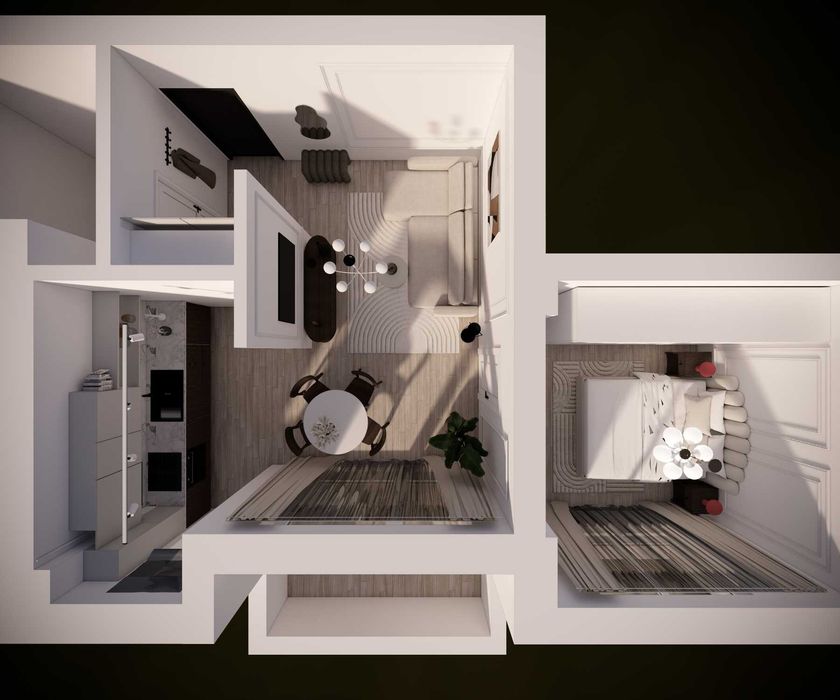 Inchiriez apartament 2 camere