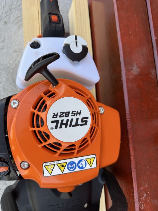 Stihl foarfeca de tuns gard viu pe benzina