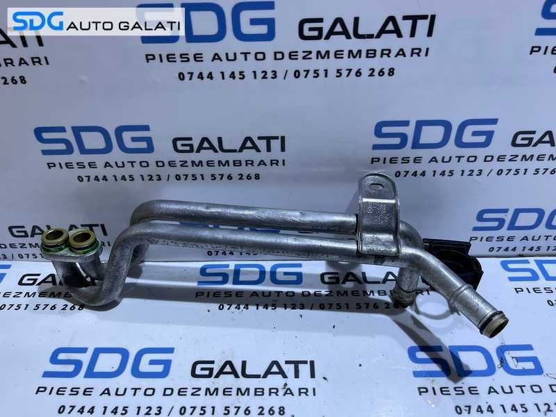 Teava Conducta Conducte Apa Termoflot Radiator Ulei VW EOS 1.4 TSI CAX CAXA 2006 - 2016 Cod 03C121050G [D0594]