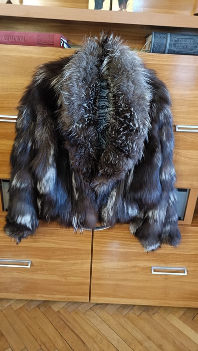 Haina blana vulpe siberiana calitate mare