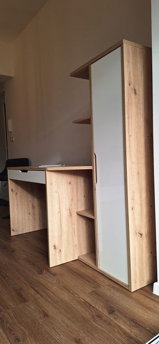 Birou cu dulap Mömax