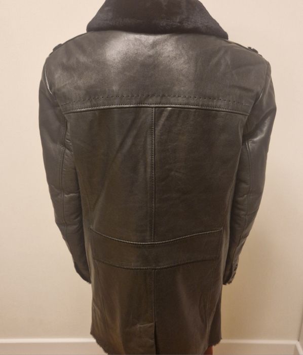 Дубленка натуральная чёрная