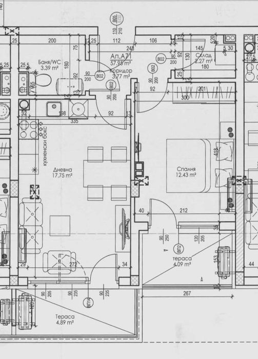 Продава се Двустаен апартамент в Бургас, Сарафово - 65 кв.м за 777 €/кв.м - Снимка #1