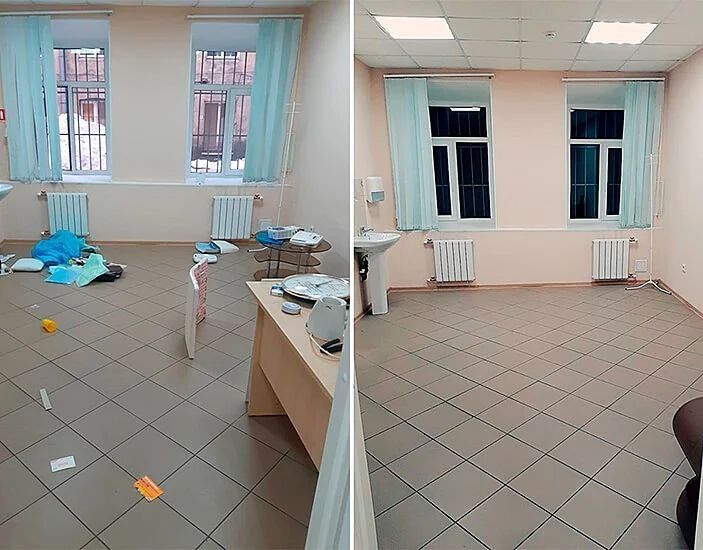 Чистота под ключ для любого помещения.