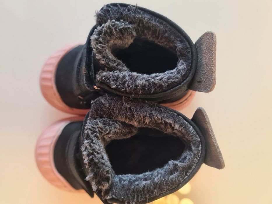 Детски   боти с пух