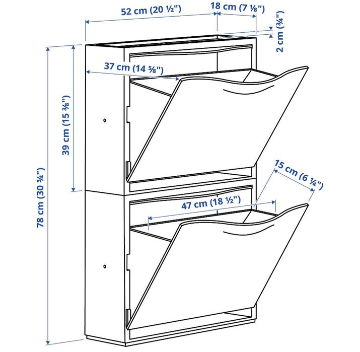 Dulap pantofi Ikea