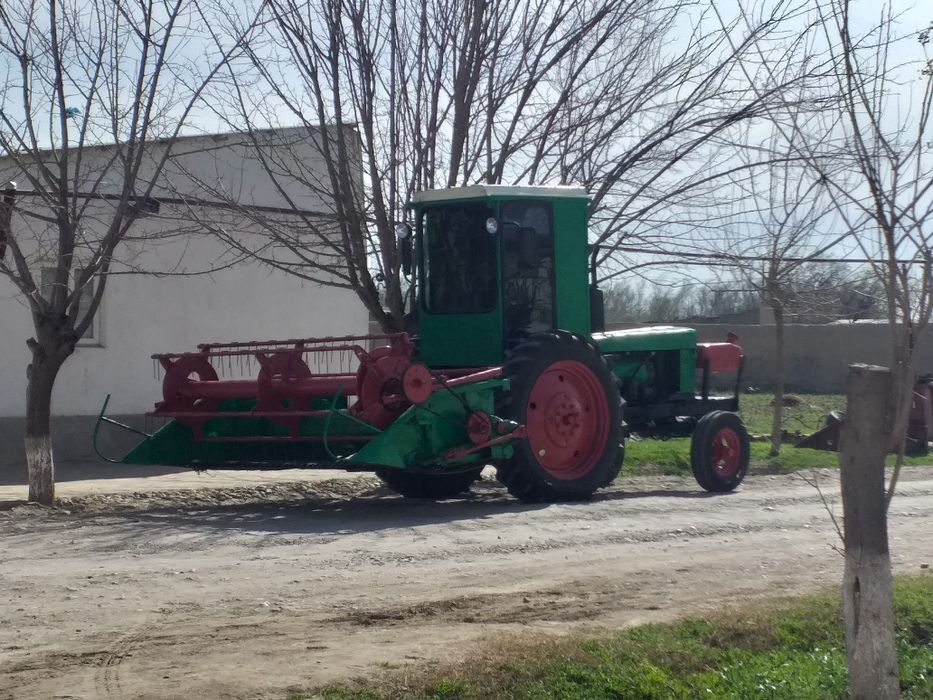 Traktor  oʼt oʼradigon jatka T28ga terilgan