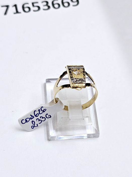 Vand inel dama din aur 14 k 2.33 g cod 626