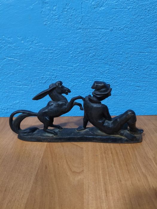 Чугунная статуэтка СССР