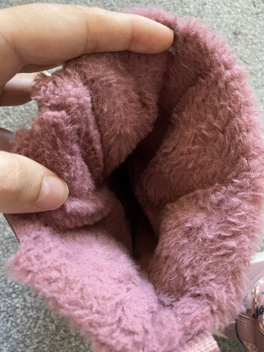 Ghete impermeabile H&M, marimea 34, vatuite, inchidere fermoar