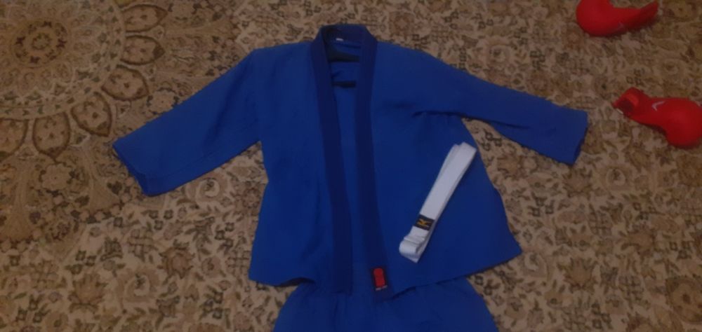 Дзюдо кимоно  синий цвет