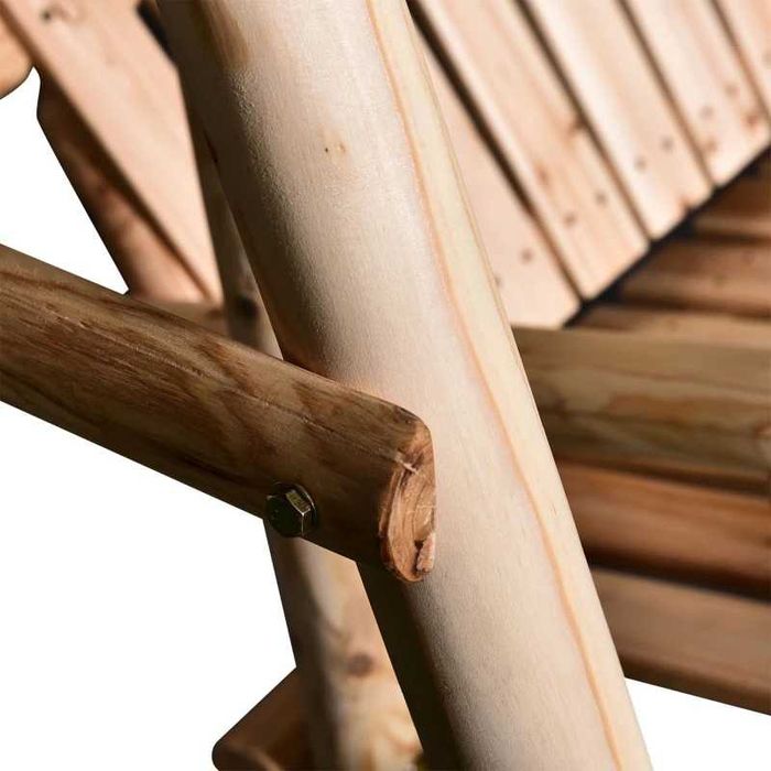 Outsunny Външна градинска люлка за 2 души