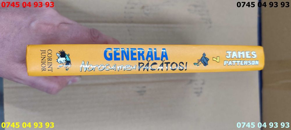 carte carti generala Norocul meu Pacatos James Patterson cartonata