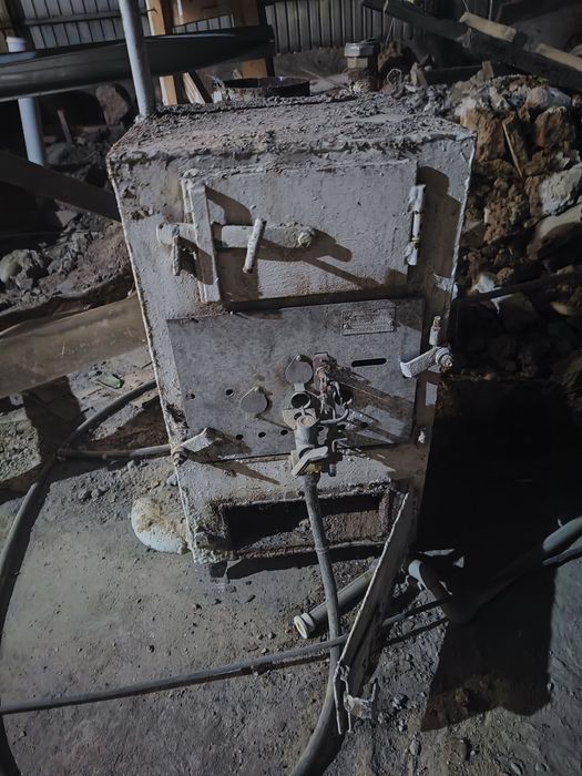 Печка с горелкой