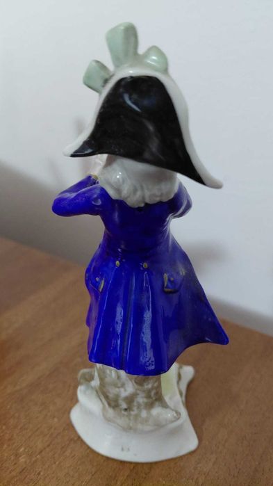 Set 3 bibelouri porțelan german, marcaj „N sub coroană”, cca 1900–1950