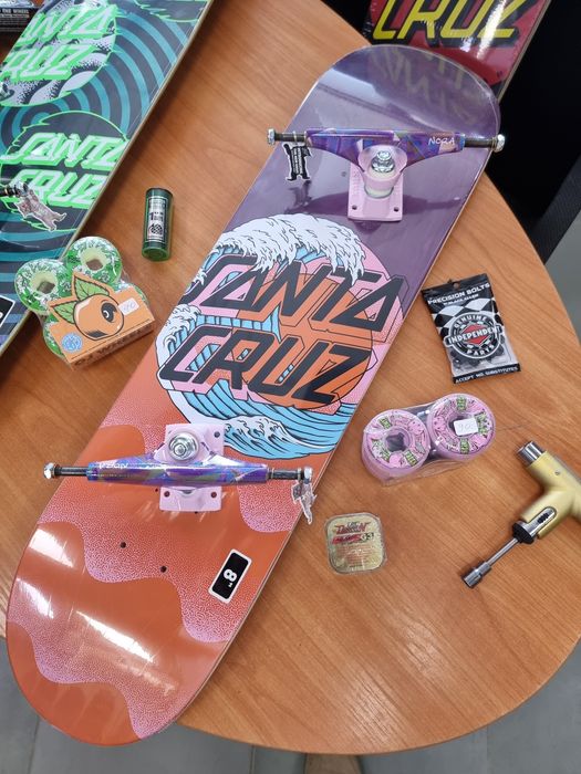 Скейтборд 8.0 Santa Cruz, krux, OJ, Bronson
