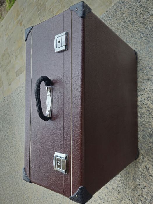 Acordeon Parrot cu 96 basi rosu sidef