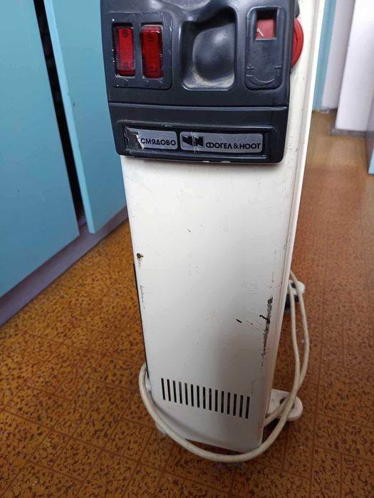 Истинска соц класика: маслен радиатор Смядово, работещ!