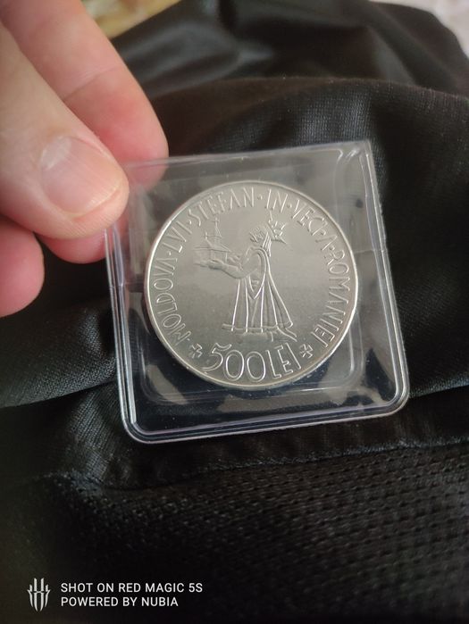 Moneda argint 500 lei