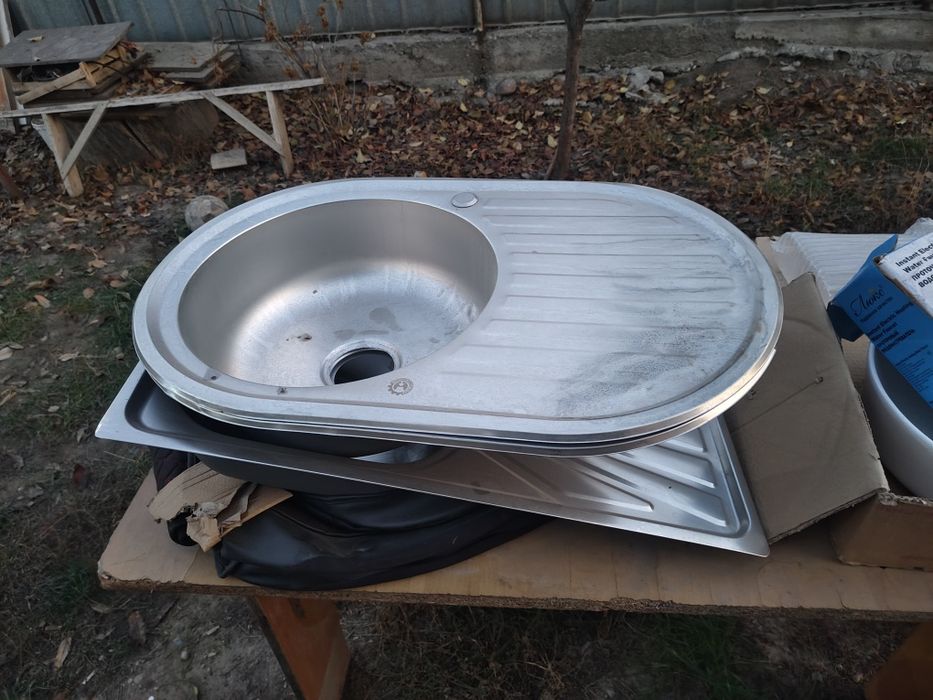 Кухонные мойки железные