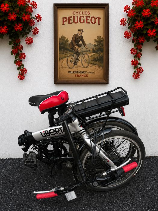 Bicicleta electrica pliabila 36v