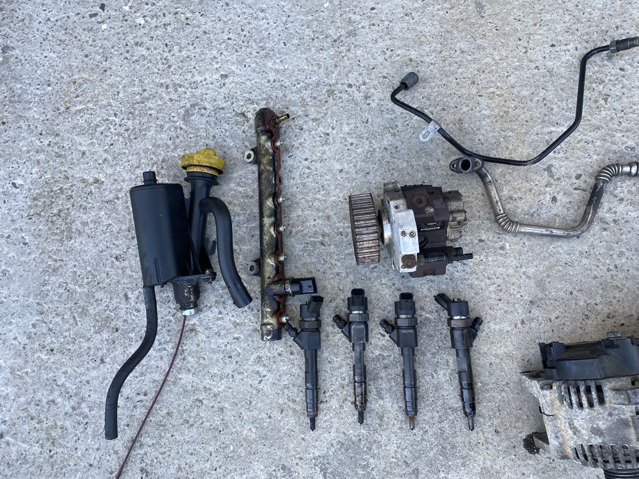 Anexe motor 1.9 dci f9q Renault Trafic Megane 2 laguna 2 vivaro / primastar injector rampa pompa chiuloasa turbina conducta retur ulei galerie admisie