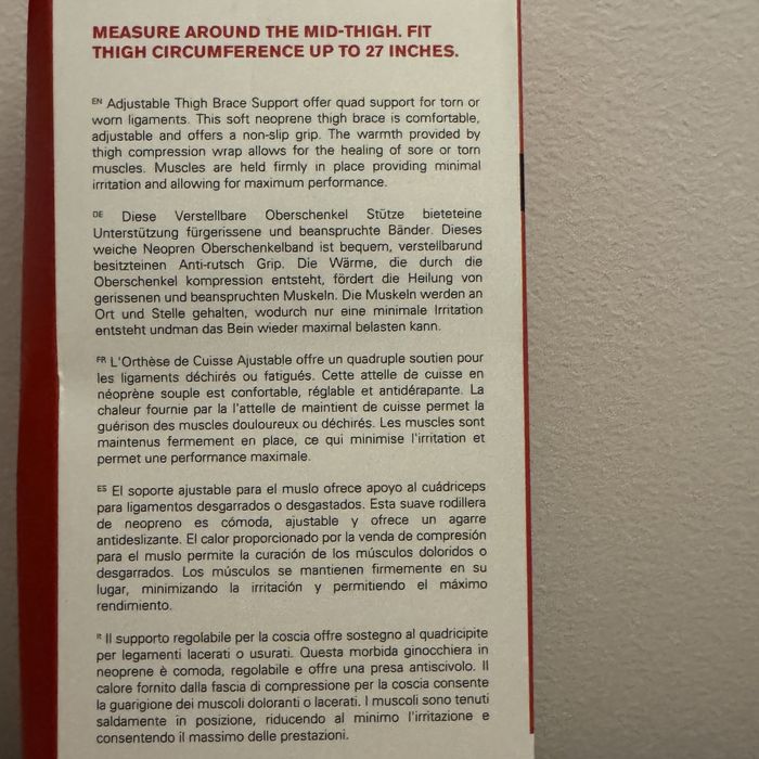 Orteza coapsa XXL