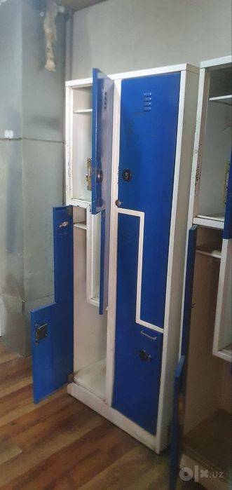 Xodimlar uchun temir shkaf (4 seksiyali, 7 ta bor)
Железный каждим по