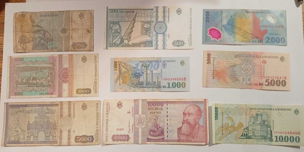 Bancnote românești perioada 1990-2000