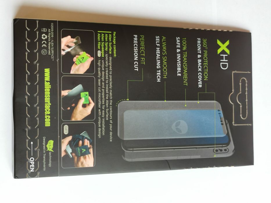 Folie Protecție Alien - Samsung, iPhone, Huawei - față și spate