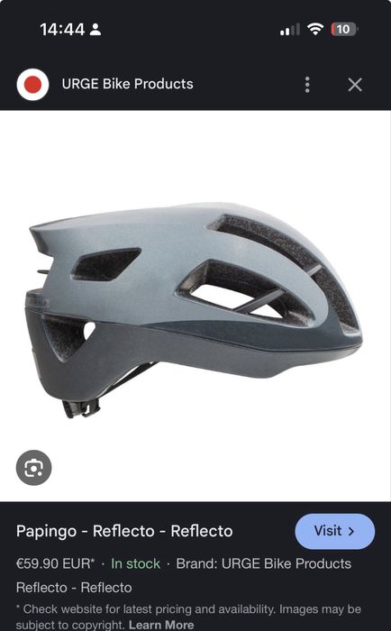 Casca ciclism Urge Papingo-Reflecto-Marime: S/M(54-58 CM)