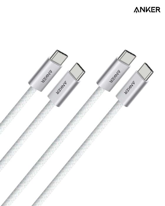 Зарядные устройства Anker 70W & 30W GaN + 2 USB-C кабеля